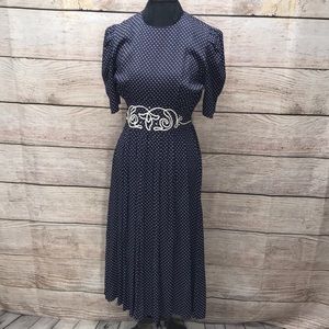 Vintage classic polka dot dress